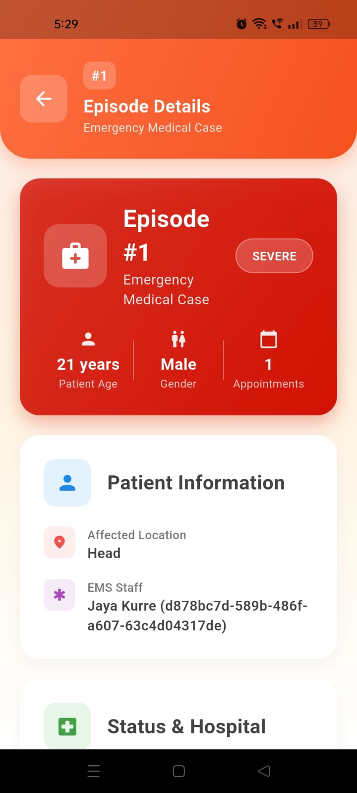 Secure QR Handover
